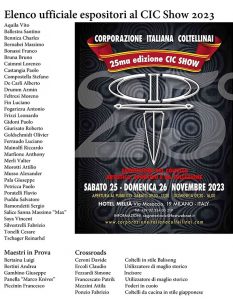 cic show 2023 partecipanti